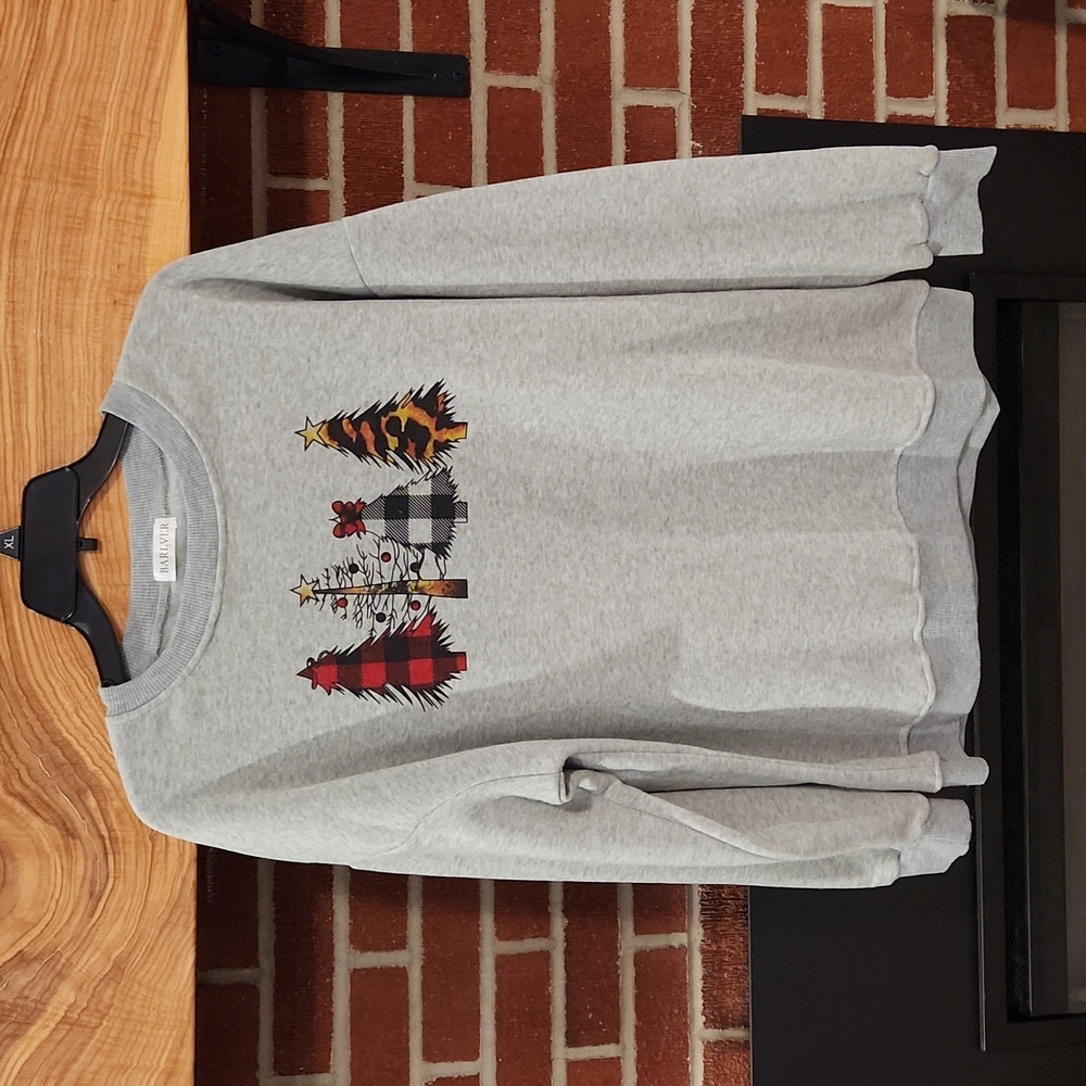 Christmas Print Sweatshirt